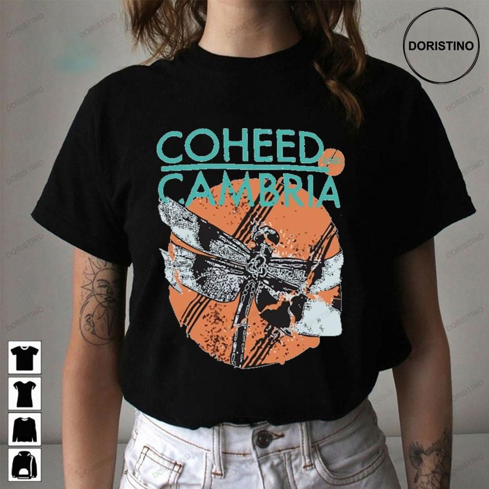 Coheed Cambria Vintage Dragonfly Trending Style